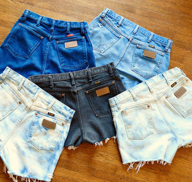 Wrangler Cowboy Cut Starched Vintage Shorts